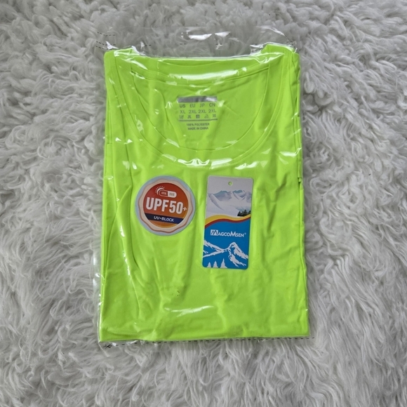 MAGCOMSEN Men's Quick Dry T-Shirts UPF 50+ Athletic Running Workout Tee … - Picture 8 of 8